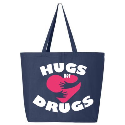 Hugs Not Drugs 25L Jumbo Tote