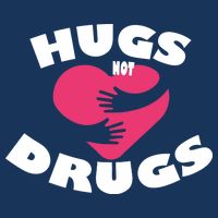 Hugs Not Drugs Baby Bodysuit