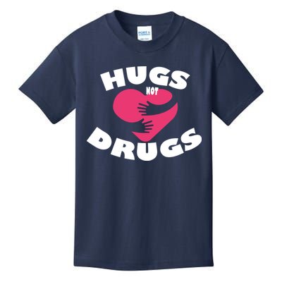 Hugs Not Drugs Kids T-Shirt