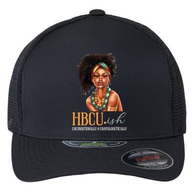 Hbcugiftish Unapologetically Historically Black College Cool Gift Flexfit Unipanel Trucker Cap