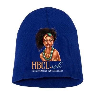 Hbcugiftish Unapologetically Historically Black College Cool Gift Short Acrylic Beanie