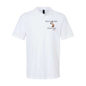 Heels Up Harris President 2024 Never Softstyle Adult Sport Polo