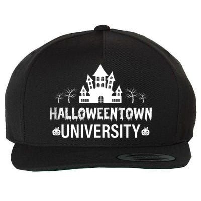 Halloweentown University Halloween Quote Wool Snapback Cap