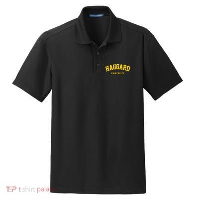 Haggard University Dry Zone Grid Polo