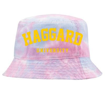 Haggard University Tie-Dyed Bucket Hat