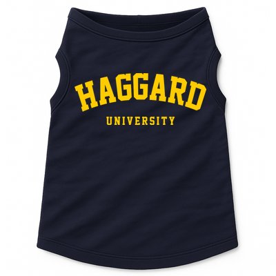 Haggard University Doggie Tank