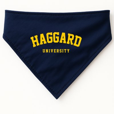 Haggard University USA-Made Doggie Bandana