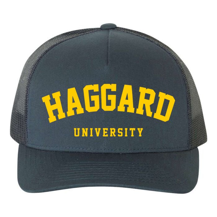 Haggard University Yupoong Adult 5-Panel Trucker Hat