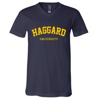 Haggard University V-Neck T-Shirt