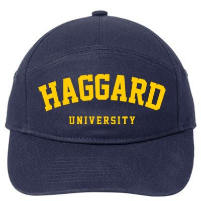 Haggard University 7-Panel Snapback Hat