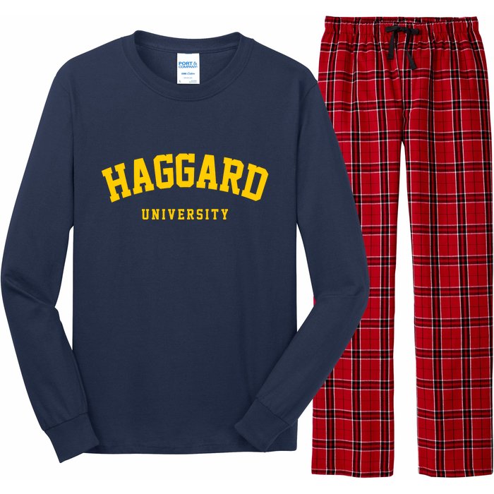 Haggard University Long Sleeve Pajama Set