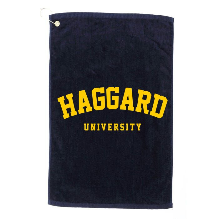 Haggard University Golf Towel