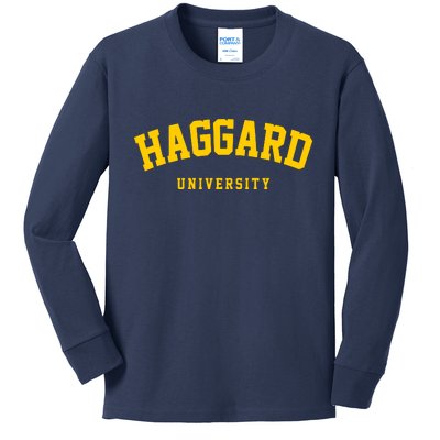 Haggard University Kids Long Sleeve Shirt