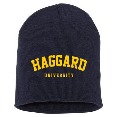 Haggard University Short Acrylic Beanie