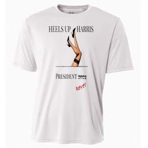 Heels Up Harris President 2024 Never Cooling Performance Crew T-Shirt