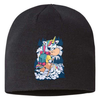 Hiking Unicorn Sustainable Beanie