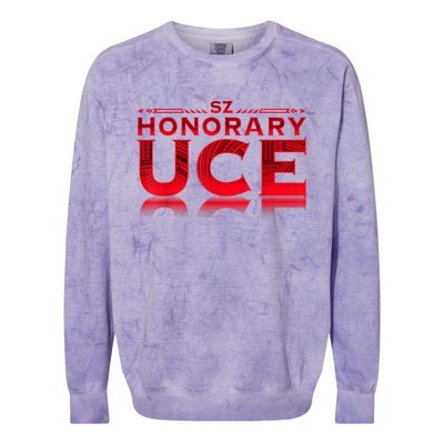 Honorary Uce Colorblast Crewneck Sweatshirt