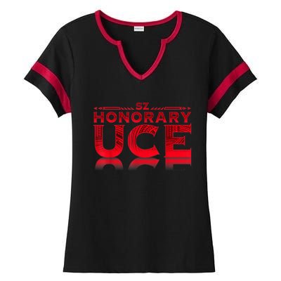 Honorary Uce Ladies Halftime Notch Neck Tee