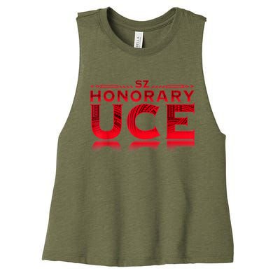 Honorary Uce Women's Racerback Cropped Tank