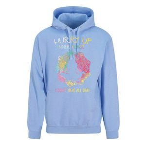 Hurry Up Inner Peace I Dont Have All Day Great Gift Unisex Surf Hoodie