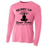 Hurry Up Inner Peace Cooling Performance Long Sleeve Crew