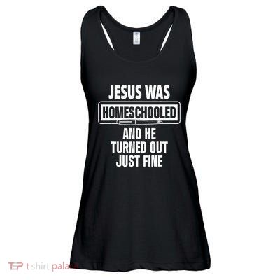 Homeschool Unschooling Jesus Homeschooled Ladies Essential Flowy Tank