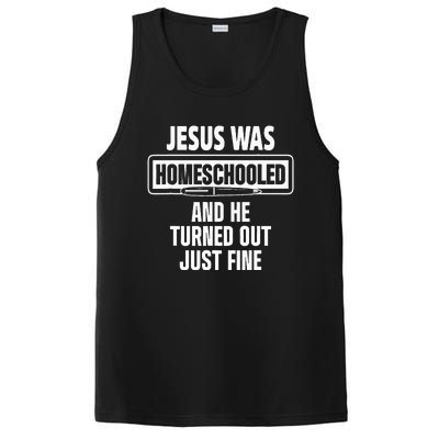 Homeschool Unschooling Jesus Homeschooled PosiCharge Competitor Tank