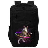 Hula Hoop Galaxy Cat Impact Tech Backpack