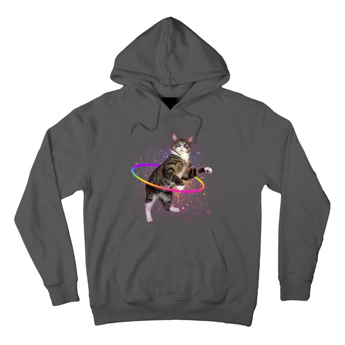 Hula Hoop Galaxy Cat Hoodie