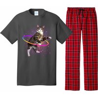 Hula Hoop Galaxy Cat Pajama Set