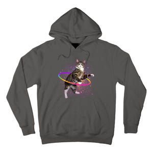 Hula Hoop Galaxy Cat Tall Hoodie