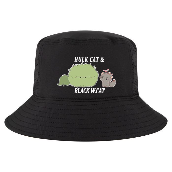 Hulk Cat Black W. Cat Cool Comfort Performance Bucket Hat