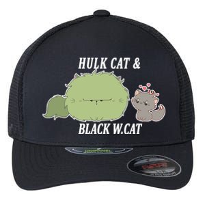 Hulk Cat Black W. Cat Flexfit Unipanel Trucker Cap