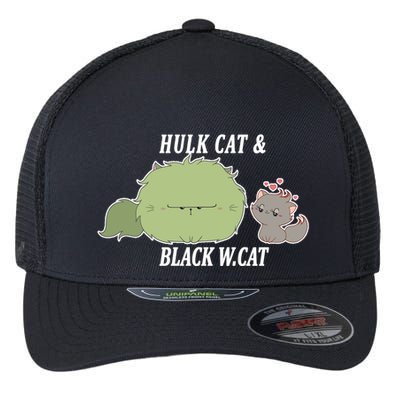 Hulk Cat Black W. Cat Flexfit Unipanel Trucker Cap