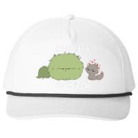 Hulk Cat Black W. Cat Snapback Five-Panel Rope Hat