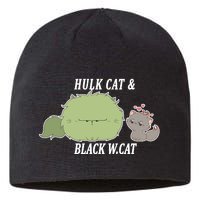 Hulk Cat Black W. Cat Sustainable Beanie