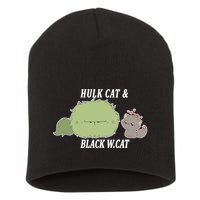 Hulk Cat Black W. Cat Short Acrylic Beanie