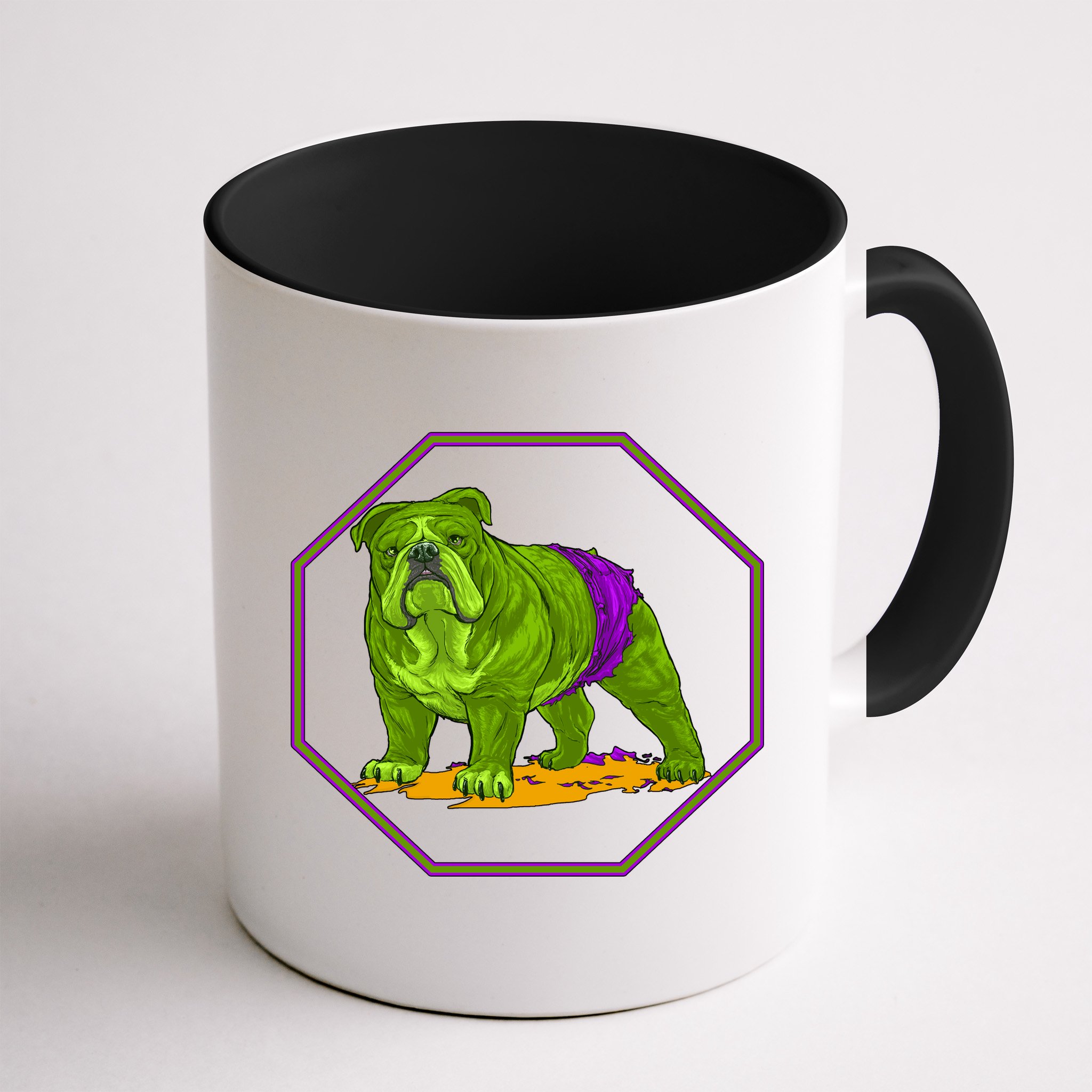 Hulk Green Dog Mug
