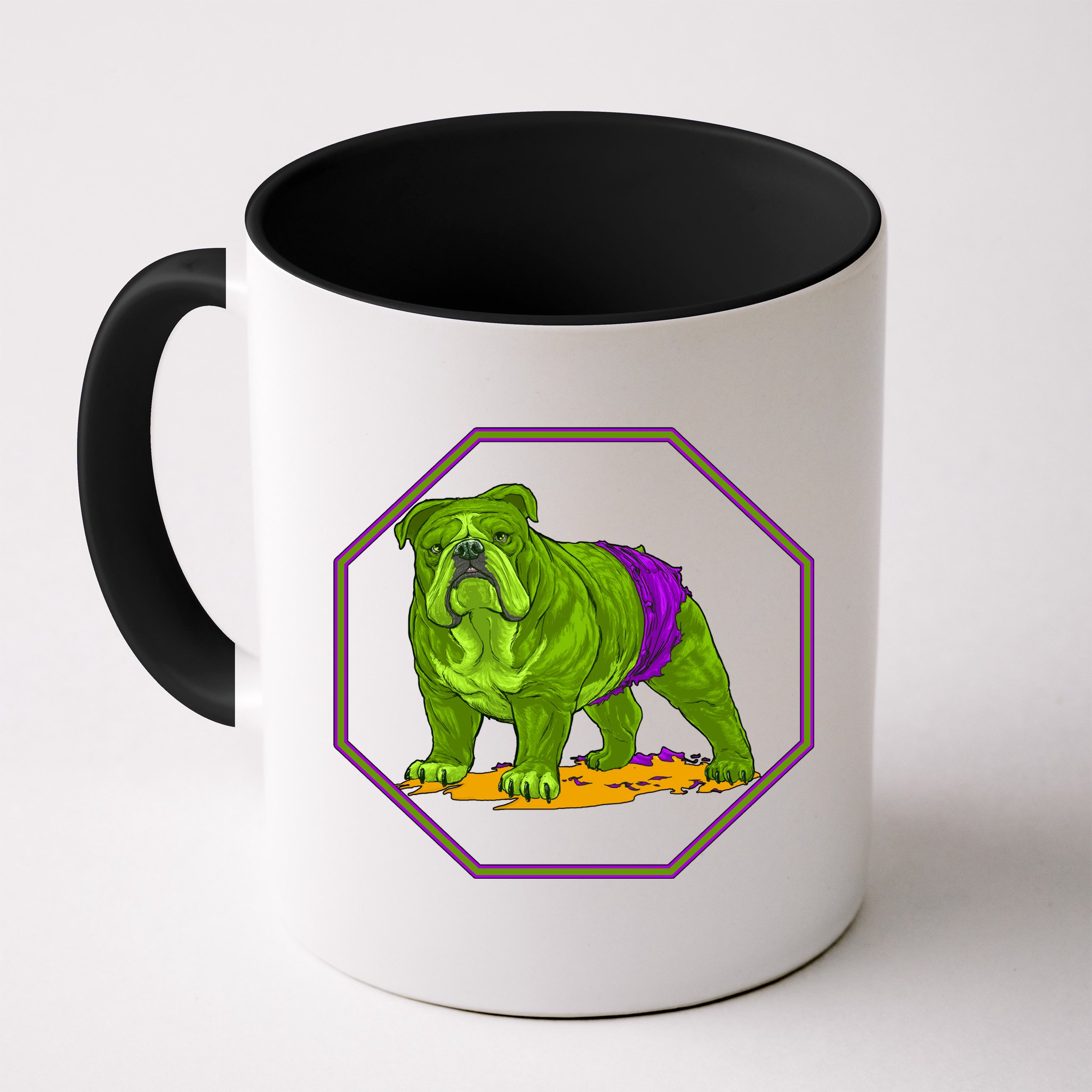 Hulk Green Dog Mug