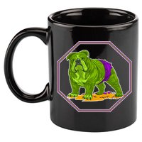 Hulk Green Dog 11oz C Handle Ceramic Mug