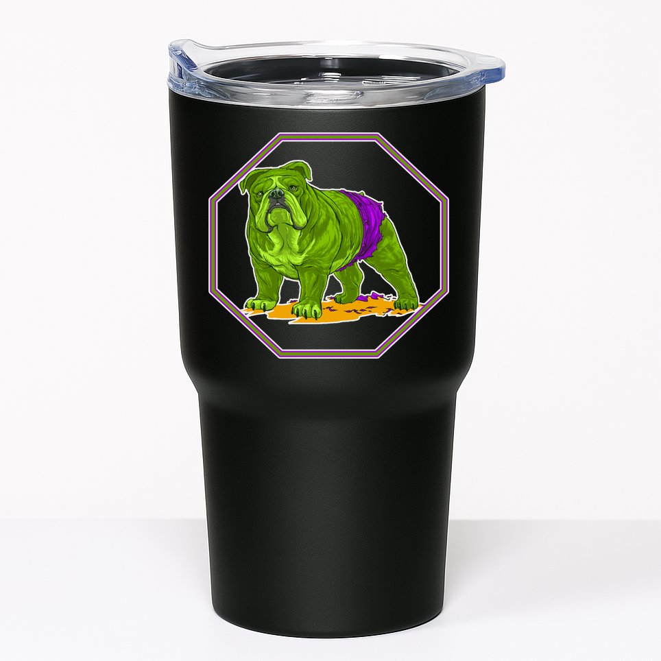 Hulk Green Dog Tumbler