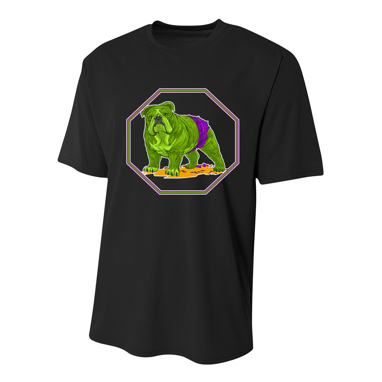 Hulk Green Dog Youth Performance Sprint T-Shirt