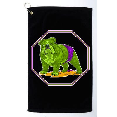 Hulk Green Dog Golf Towel