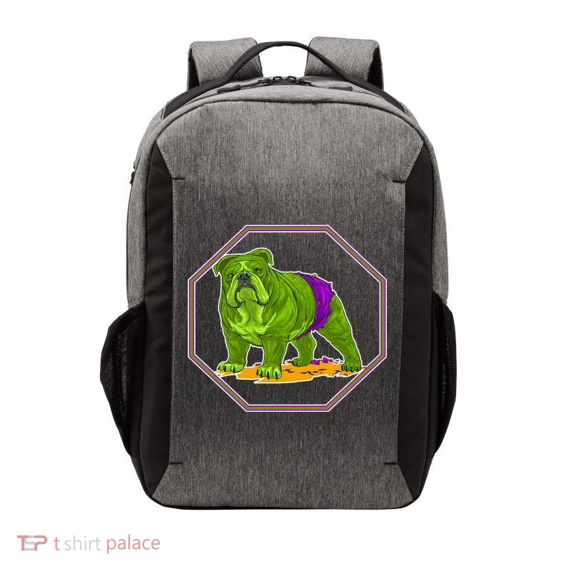Hulk Green Dog Vector Backpack