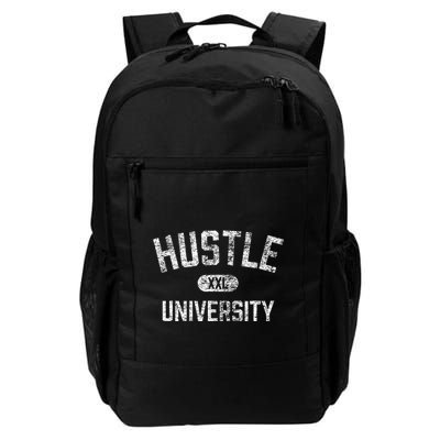Hustle University Motivational Design For Hustlers Daily Commute Backpack