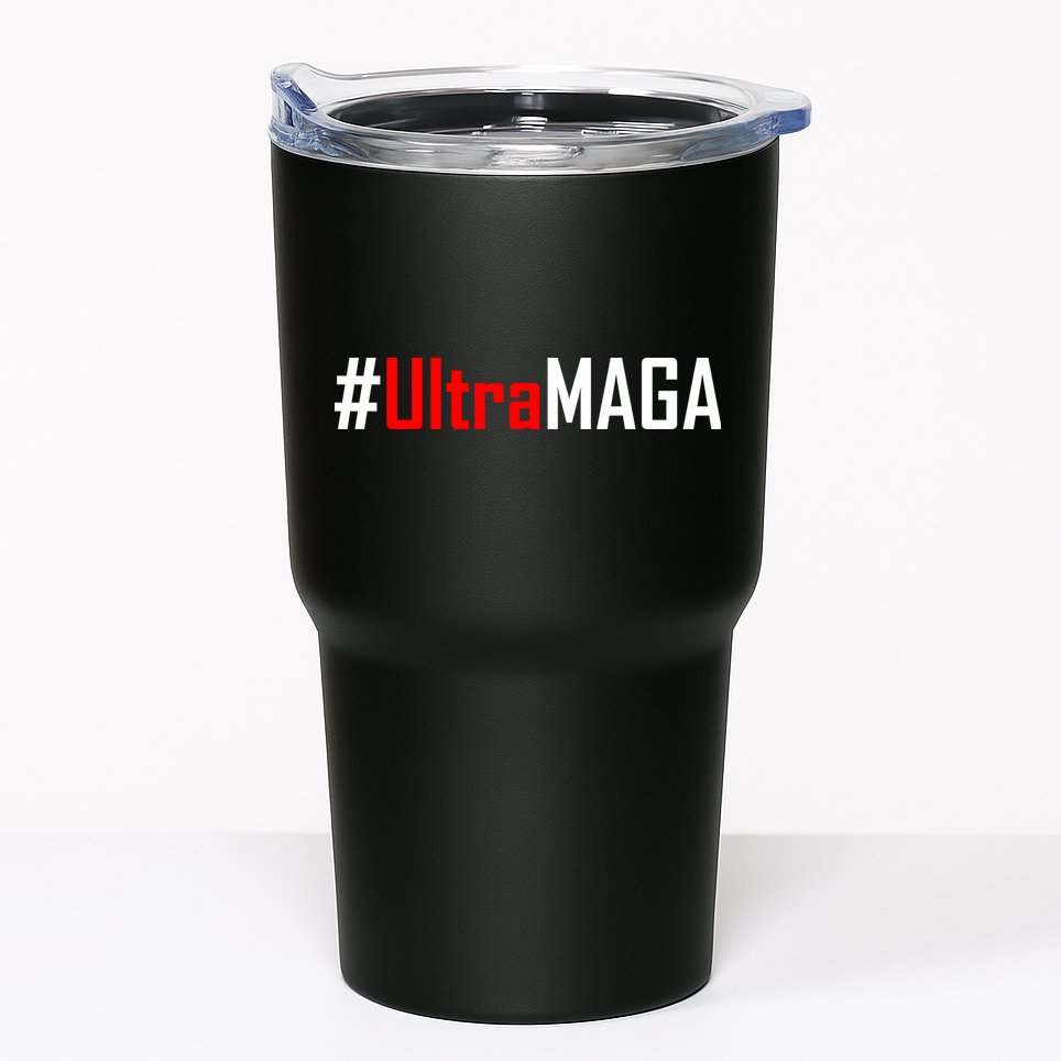 Hashtag Ultra MAGA USA United States Of America Tumbler