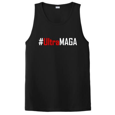 Hashtag Ultra MAGA USA United States Of America PosiCharge Competitor Tank