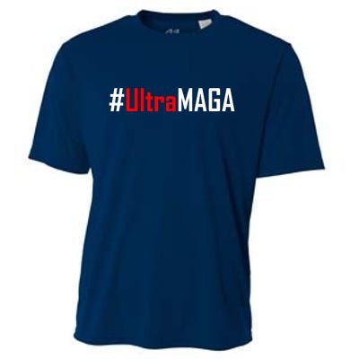 Hashtag Ultra MAGA USA United States Of America Cooling Performance Crew T-Shirt