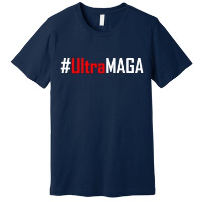 Hashtag Ultra MAGA USA United States Of America Premium T-Shirt