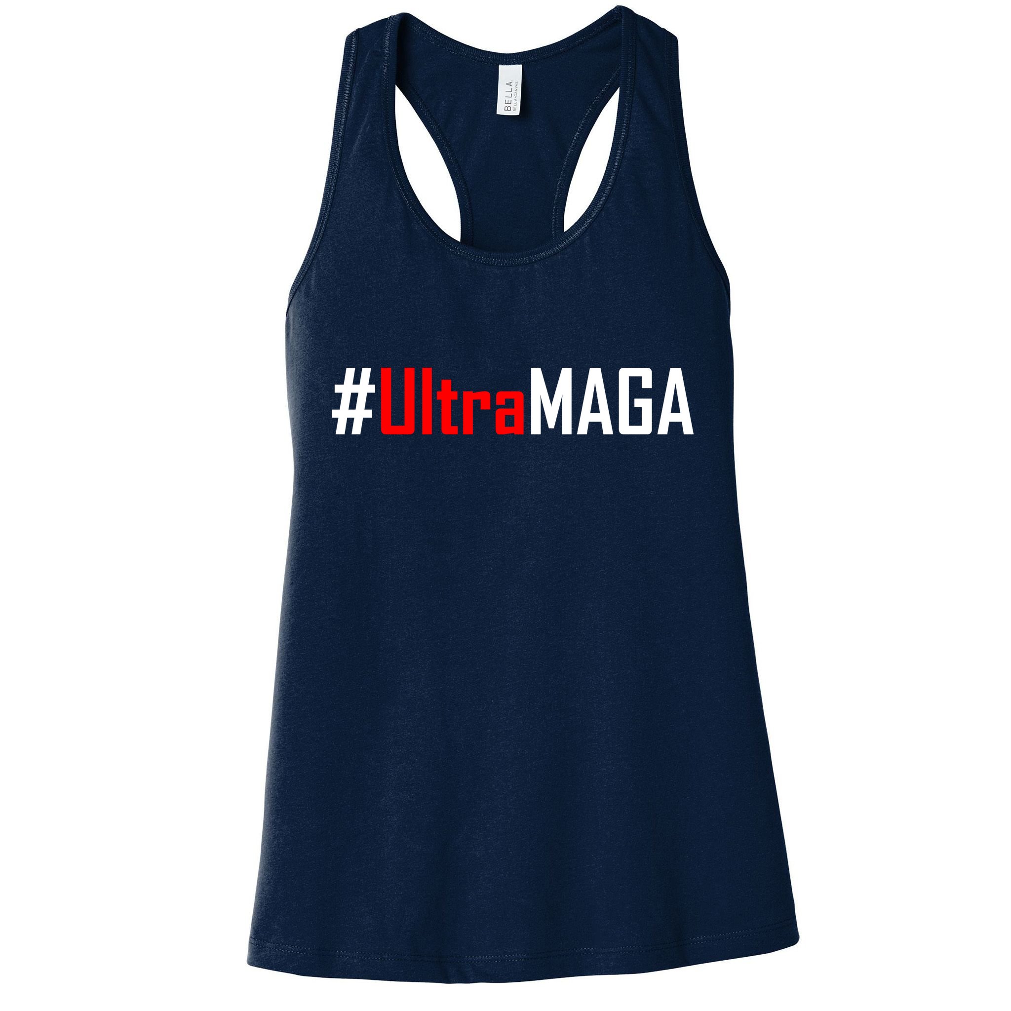 Hashtag Ultra MAGA USA United States Of America Womens Tank Top